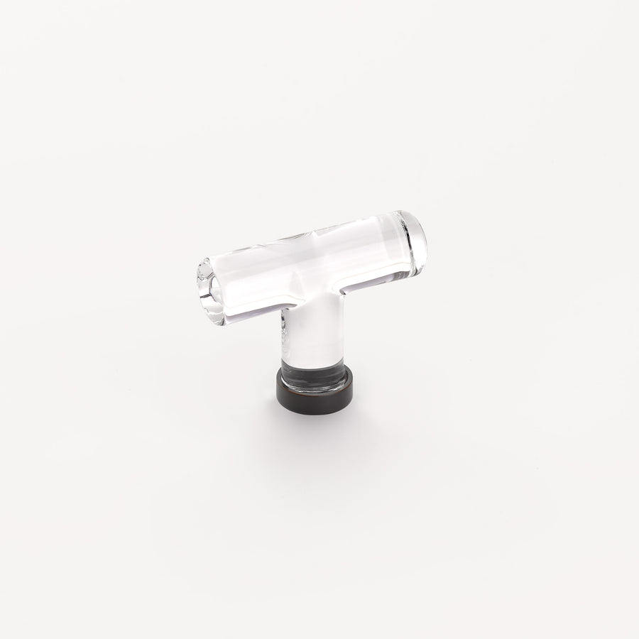 2-1/8in Crystal T-Knob by Emtek