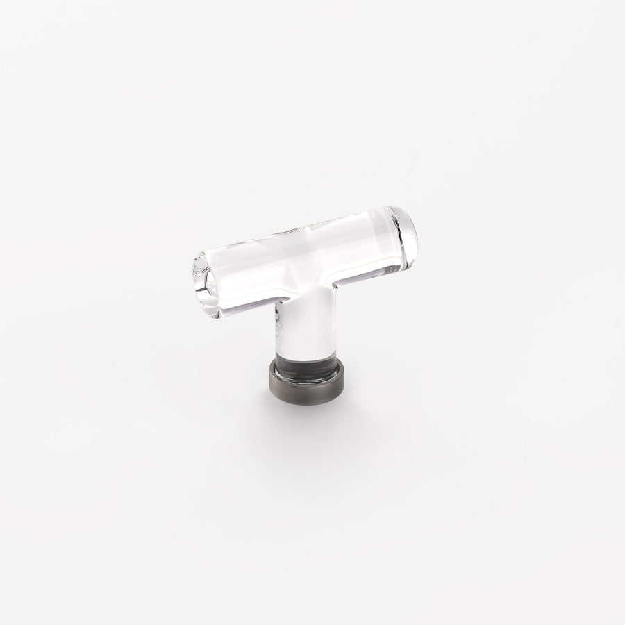 2-1/8in Crystal T-Knob by Emtek