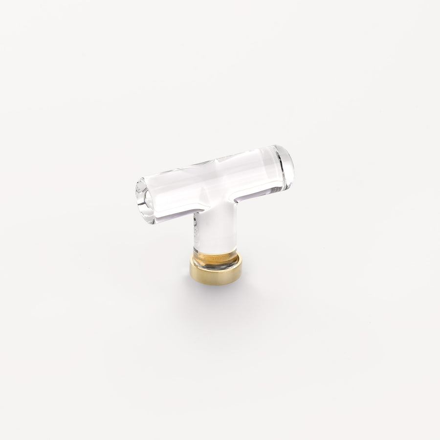 2-1/8in Crystal T-Knob by Emtek