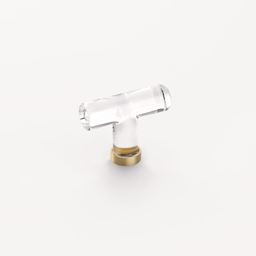 2-1/8in Crystal T-Knob by Emtek