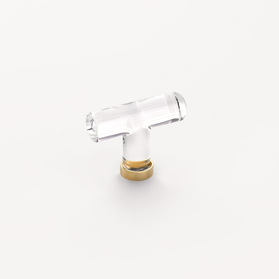 2-1/8in Crystal T-Knob by Emtek