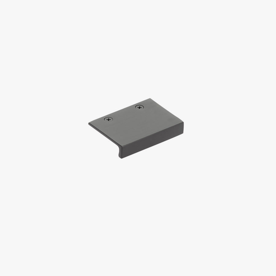 Sandcast Bronze Rustic Modern Edge Pull by Emtek
