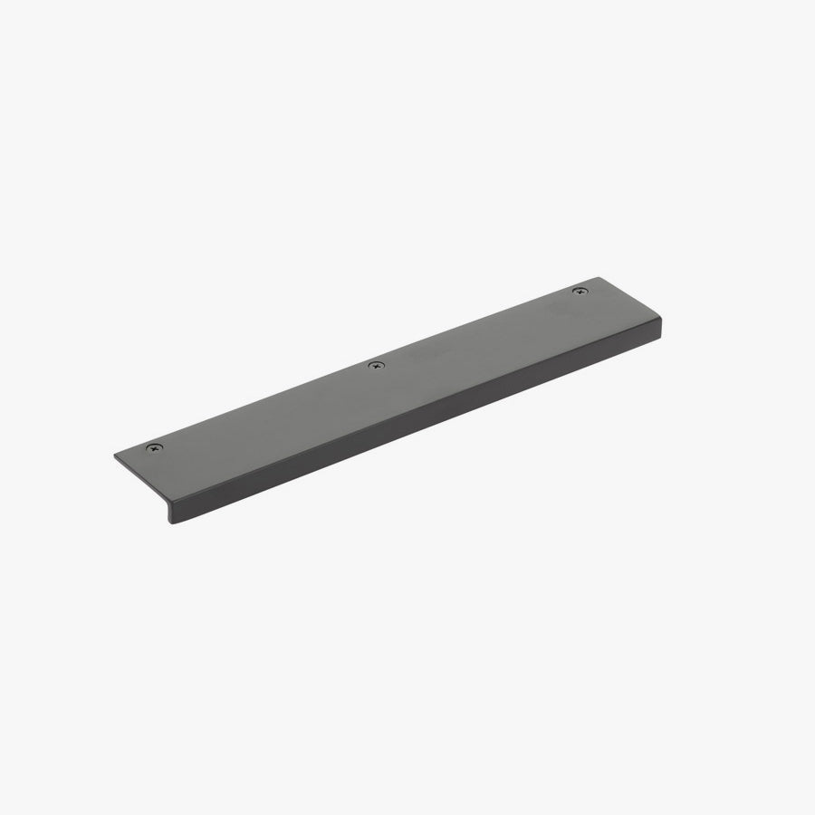 Sandcast Bronze Rustic Modern Edge Pull by Emtek